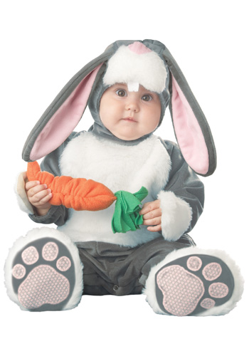 Infant Grey Bunny Costume - Click Image to Close