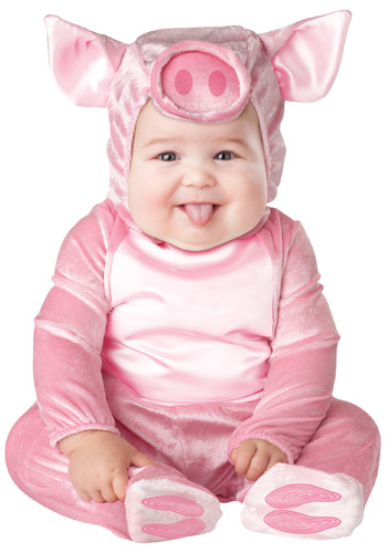 Infant Lil Piggy Costume - Click Image to Close