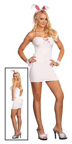 Sexy Beverly Hills Bunny Costume - Click Image to Close