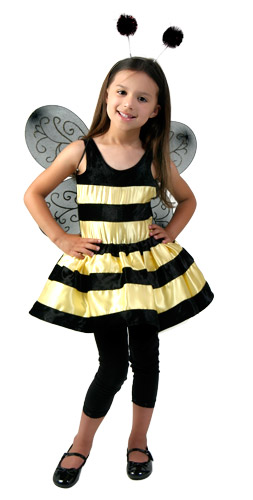 Child Tutu Bumble Bee Costume
