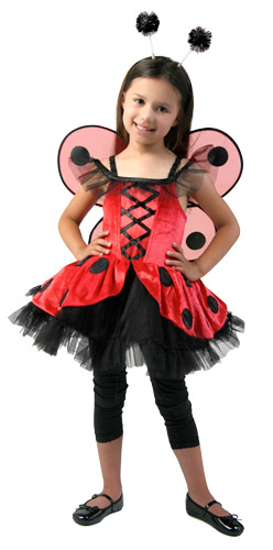 Child Tutu Ladybug Costume - Click Image to Close