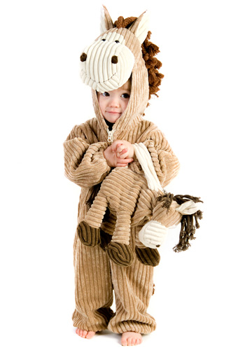Toddler Corduroy Horse Costume - Click Image to Close