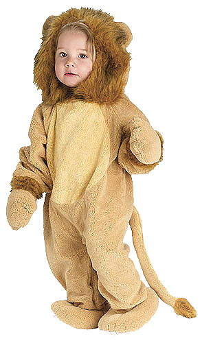 Infant Cuddley Lion Costume - Click Image to Close