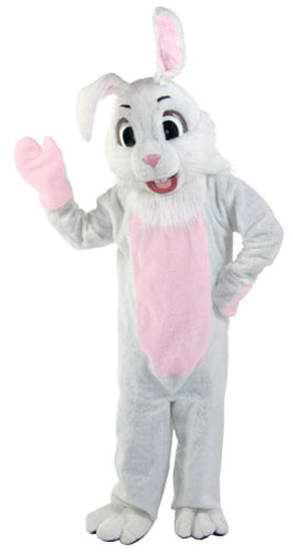 Easter Bunny Mascot Costume - Click Image to Close