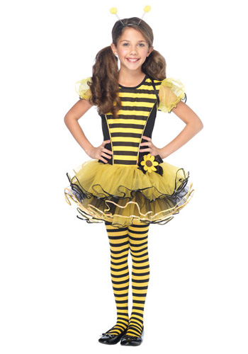 Girls Buzzy Bee Costume