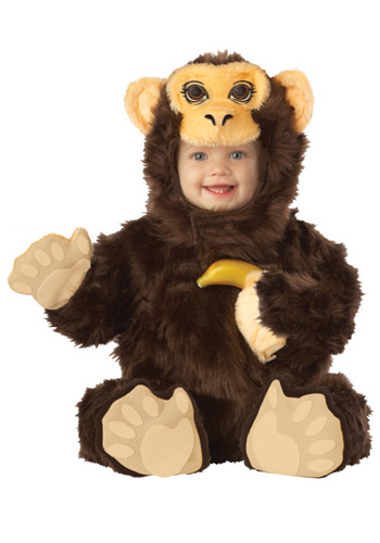 Infant Chimpanzee Costume - Click Image to Close