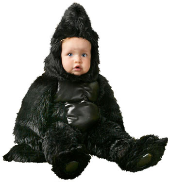 Deluxe Toddler Gorilla Costume - Click Image to Close