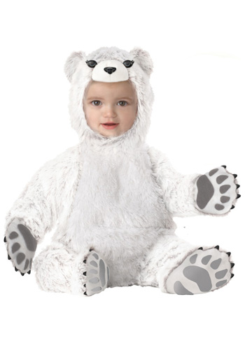 Infant Polar Bear Costume - Click Image to Close