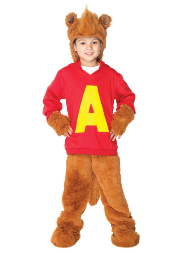 Kids Alvin Chipmunk Costume - Click Image to Close