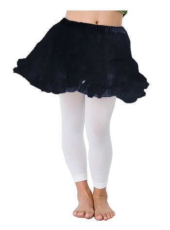 Kids Black Petticoat