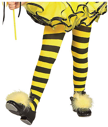 Kids Bumblebee Tights - Click Image to Close