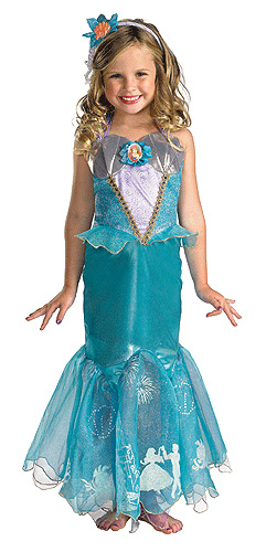 Kids Prestige Ariel Costume - Click Image to Close