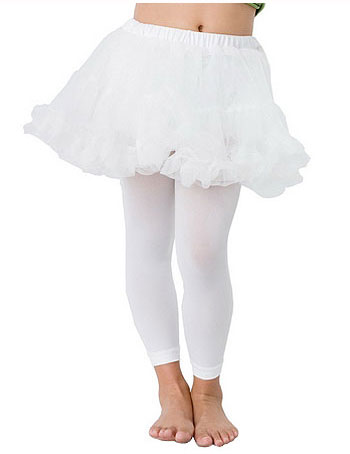Kids White Petticoat - Click Image to Close