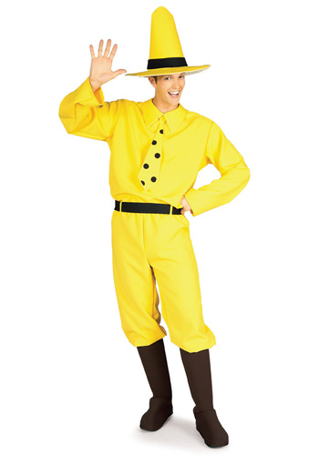 Man in the Yellow Hat Costume - Click Image to Close