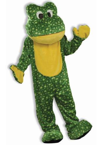 Deluxe Frog Mascot Costume - Click Image to Close