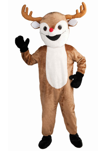 Mascot Reindeer Costume - Click Image to Close