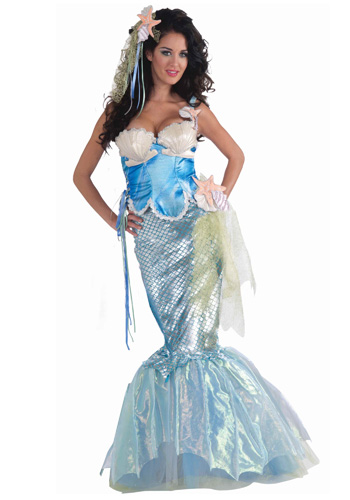 Seashell Mermaid Costume - Click Image to Close