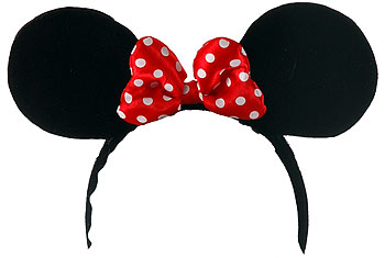 Minnie Mouse Headband - Click Image to Close