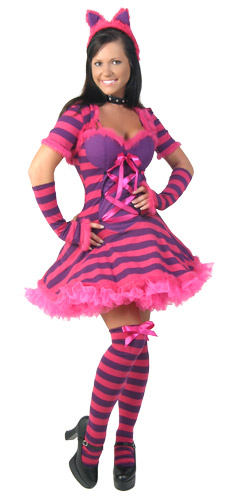 Plus Size Sexy Wonderland Cat Costume - Click Image to Close