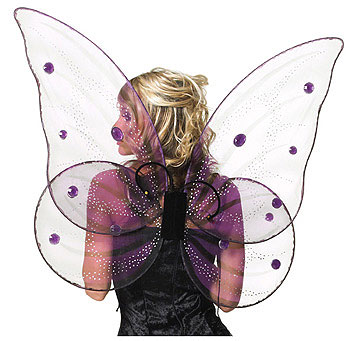 Purple Butterfly Wings - Click Image to Close
