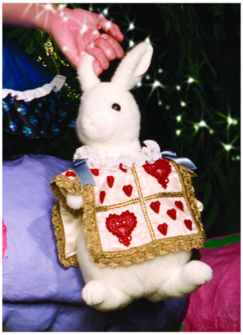 White Rabbit Purse - Click Image to Close