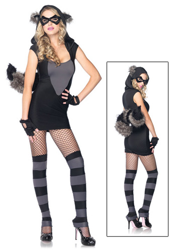 Sexy Raccoon Costume - Click Image to Close