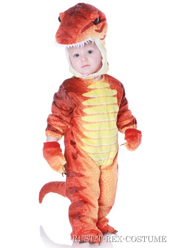Child Rust T-Rex Costume