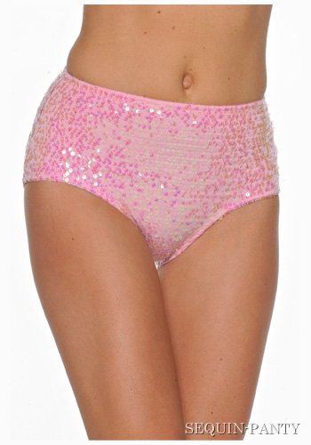 Pink Sequin Panty