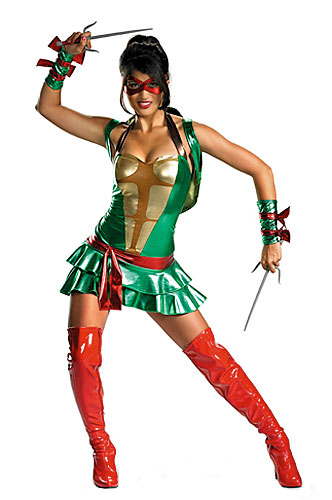 Sexy Teenage Mutant Ninja Turtles Costume - Click Image to Close