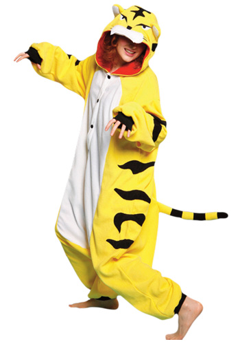 Tiger Pajama Costume - Click Image to Close