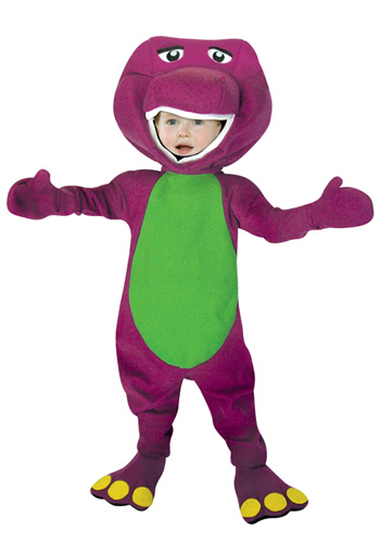 Toddler Barney Costume - Click Image to Close