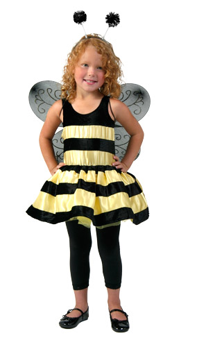 Toddler Tutu Bumble Bee Costume - Click Image to Close