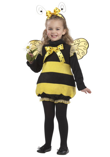 Toddler Bizzy Bee Costume - Click Image to Close