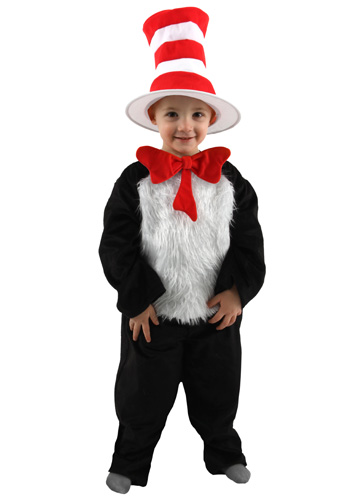 Deluxe Toddler Cat in the Hat Costume - Click Image to Close