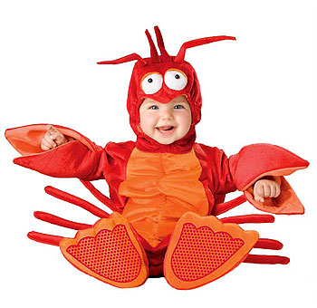Infant Lobster Costume - Click Image to Close
