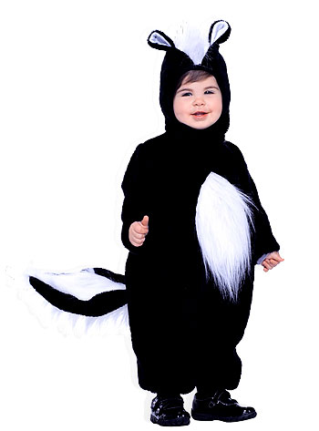 Toddler Skunk Costume - Click Image to Close