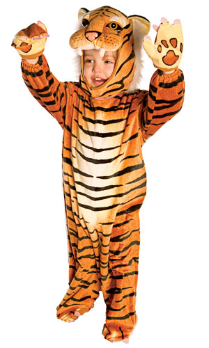 Infant Orange Tiger Costume - Click Image to Close
