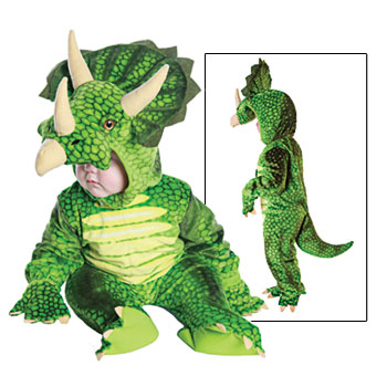 Infant / Toddler Triceratops Costume - Click Image to Close