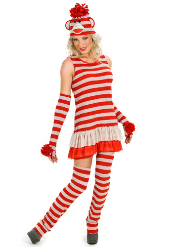 Tween Sock Monkey Costume - Click Image to Close