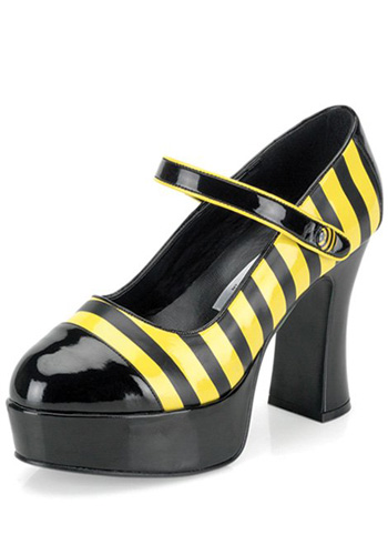 Honey Bee High Heels - Click Image to Close