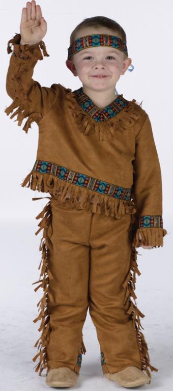American Indian Boy Toddler Costume - Click Image to Close