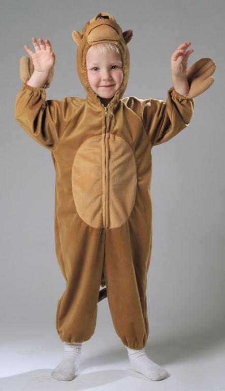 Plush Monkey Toddler Costume - Click Image to Close