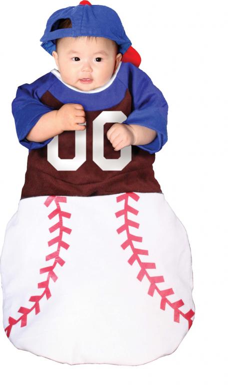 Home Run Bunting Infant Costume - Click Image to Close