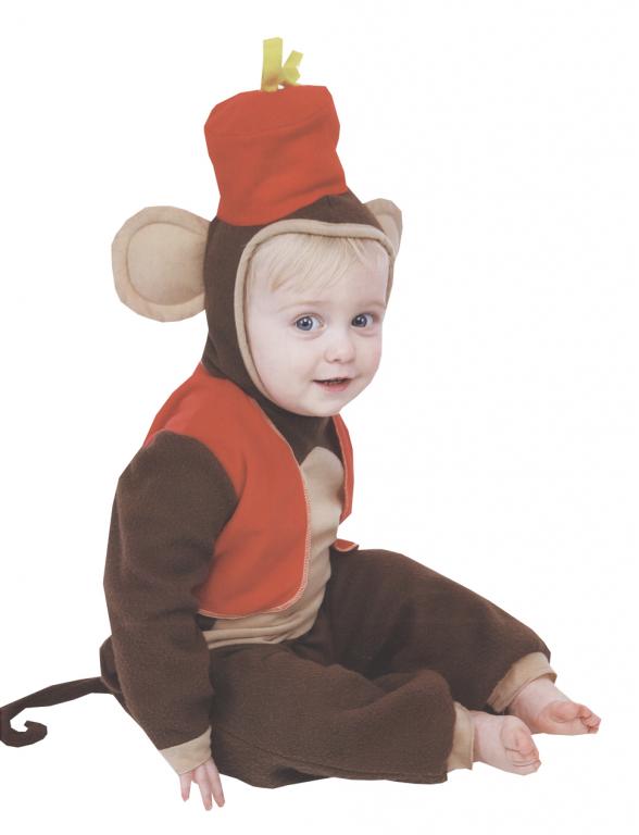 Fez Monkey Infant Costume - Click Image to Close