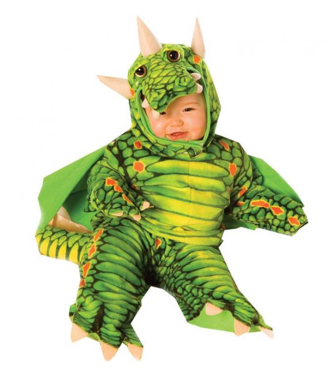 Plush Dragon Infant and Toddler Costume