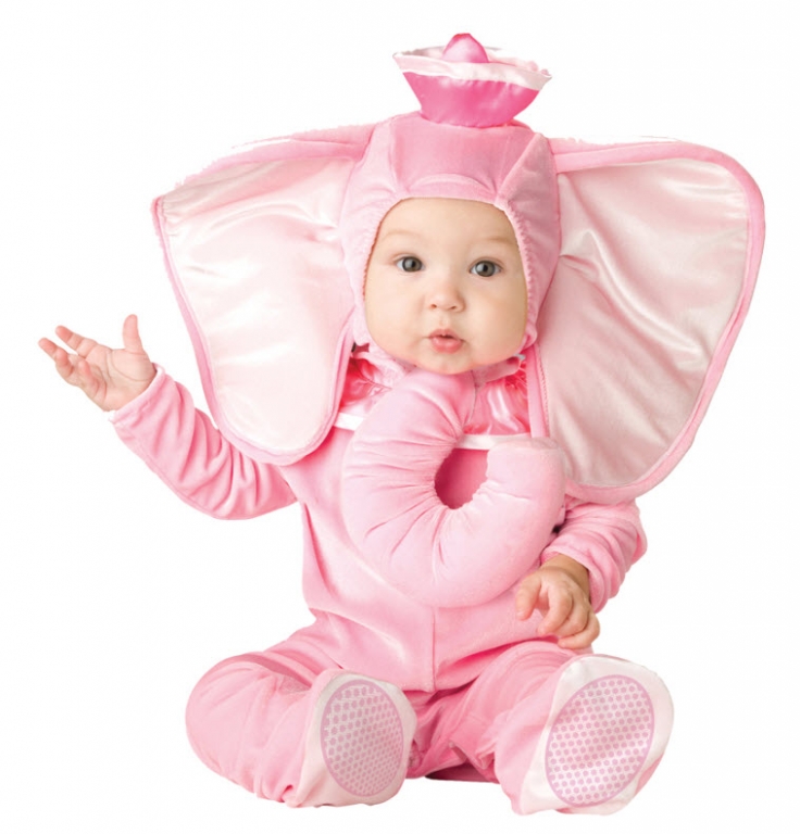Pink Elephant Costume