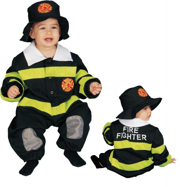 Fire Fighter Infant Costume