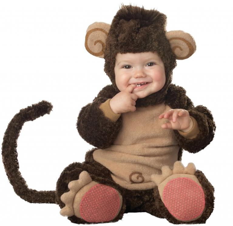 Lil' Monkey Elite Infant Costume - Click Image to Close