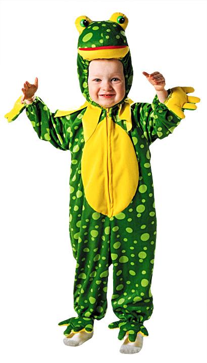 Spotted Frog Plush Toddler Costume
