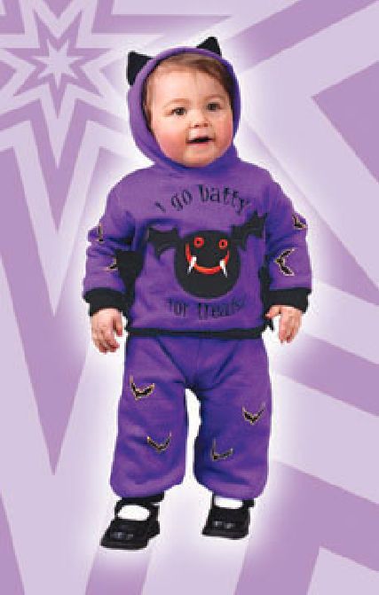Hooded Bat Infant Costume